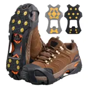 11 Studs Crampons Ice Cleats Snow Traction Cleats Ice Grippers for Boots Shoes