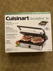 Cuisinart Griddler Jr. Model GR-3 New