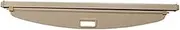 MEXWLOP Trunk Cargo Cover, for Hyundai, for Tucson 2006-2014, Safety Shield Rear Luggage Curtain Retractable Partition Privacy Car Accessorie Retractable Trunk Shelf(Beige)