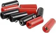 TUCKBOLD Speaker 4mm Banana Jack Female Socket Connector Adapter 10 Pcs Automotive Parts