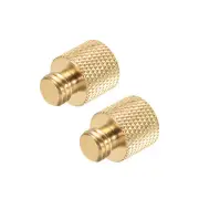 3/8" Male To 1/4" Female Threaded Screw Adapter For Microphone Tripod Stand 2pcs