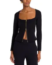 L'Agence Ainslee Scoop Neck Top