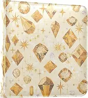 Gem Crystal Gold Book Photo Album Self Adhesive Pages 2 pcs 4 x 6'' Photos libro de recuerdos para