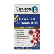 Caruso's Hawaiian Astaxanthin 30 Capsules