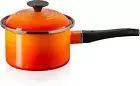 Le Creuset 16cm saucepan orange One-handed pot enamel