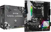 B450M STEEL LEGEND Socket AM4/ AMD Promontory B450/ DDR4/ Quad Crossfirex/ SATA3