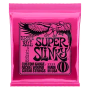 Ernie Ball Super Slinky Nickel Wound Electric Guitar Strings-9-42 Gauge