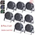 Outdoor 54x3W Aluminum Heavy LED Par Light Wash for Wedding Stage Party DJ Show