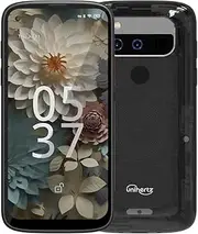 Unihertz Jelly Max, The Smallest 5G Android 14 Smartphone 66W 100MP Panda Glass NFC OTG (EU Charger)