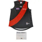 Essendon Football Club 2018 AFL Official Team Signed Guernsey
