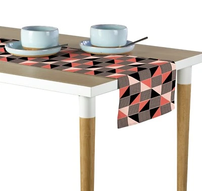 Geometric Craze Table Runners - 12"x72" or 14"x108"