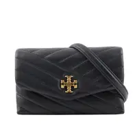 在飛比找momo購物網優惠-【TORY BURCH】Kira Chevron 絎縫皮革皮