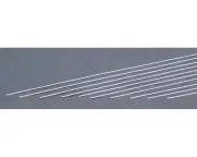 Evergreen Scale Models Polystyrene Dimensional Strips (10) (14x0.01") (0.04" Wid