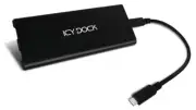 Icydock MB861U31-1M2B ICYNano USB-C+A 3.2 Gen Thunderbolt 3 Compatible Enclosure