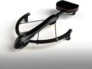 Adjustable Dragonfly Machine, Multi-Functional Rowing Machine, Core & Abdominal Trainers, Adjustable Resistance, Data Monitoring, Double Silent Bearing, for Leg, Arm and Back Training Black
