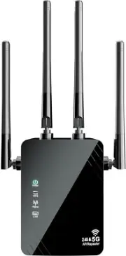 WiFi Extender WiFi Booster with Ethernet Port & AP Mode Dual Band 2.4G and 5G Co