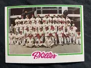 1978 TOPPS #381 PHILLIES TEAM CHECKLIST NM-MT BASEBALL CARD