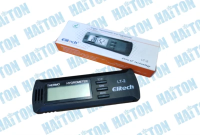 Elitech LT-2 Digital Thermometer and Hygrometer LCD Display Temperature Humidity