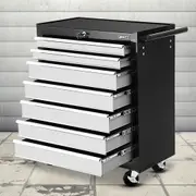 Giantz Tool Chest Trolley Box Cabinet Cart Garage Storage 7 Drawers