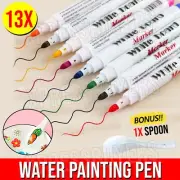 Magical Water Painting Pen Doodle Drawing Pens Water Pen With Spoon Multicolor