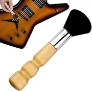 Instrument Dust Brush,Brush for Musical Instruments - Detailing Care Duster Cleaning Tool with Wooden Handle Soft Bristles for Piano