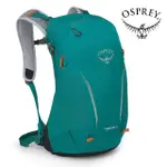 【OSPREY】HIKELITE 18 輕量網架背包 冒險綠(健行背包 運動後背包 多功能旅行背包)