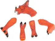 Toyvian 1 Set Dinosaur Hand Puppet Lifelike Cosplay Costume Accessories for Comfortable Interactive Storytelling Plaything Birthday Present for Bright Colors Design
