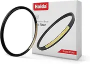 Haida Premium Brass Shock-Proof Multi-Coated UV Filter Tempered Optical Glass Wide Angle Ultraviolet Clear Protective Waterproof Scratch Resistant Filter (58mm)