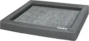 PaWz Memory Foam Pet Bed Calming Dog Cushion Orthopedic Mat Washable Removable (XXL(135cm x 98cm x 13cm)), Grey, Dog Bed with Double Sided Cushion Winter Summer Pet Beds, Neck Bloster