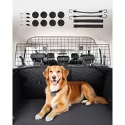 VEVOR Dog Car Barrier 900mm - 1539mm Adjustable Pet Divider Gate for Cargo Area