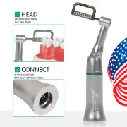 Dental 4:1 Reduction Contra Angle Reciprocating Interproximal Strips IPR System