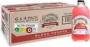 Bundaberg Blood Orange Sparkling Drink 375mL (Pack of 4)