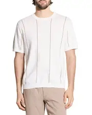 Theory Short Sleeve Striped Tee