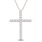 1 1/2CT-Diamond CROSS PENDANT