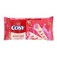 在飛比找蝦皮購物優惠-Cosy草莓風味威化捲心酥 🍓 Bánh quế vị ke