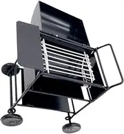 Mini BBQ Rack Toy 1:12 Miniature BBQ Grill for Boys and Girls Educational Pretend Play Kitchen Toy