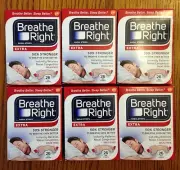 156 BREATHE RIGHT Nasal Strips Extra Size Nose Band Stop Snoring Sleep Breath