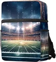 Travel Backpack,Small Backpack,Carry on Backpack,American Football Soccer Stadium,Backpack, F4lp0klntqgu, 12.6x10x3.9 in