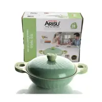 在飛比找樂天市場購物網優惠-【首爾先生mrseoul】韓國原裝正品 彩繪陶瓷塗層-湯鍋 