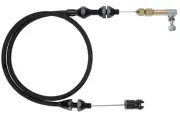 Lokar XTC-1000RJ Midnight Series Hi-Tech Throttle Cable Kit