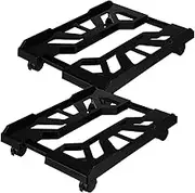 SHOWERORO Adjustable PC Tower Stand with Wheels Telescopic Computer Stand for Under Desk Mobile Design with Locking Mechanism Frame for Office and Home Use Fits Various Case