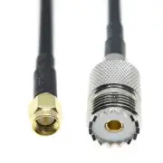 10 ft SMA Male to SO239 PL259 Female Coaxial Cable