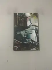 Boba Fett Star Wars 12" x 18" Pop Art Painting Chris Cargill