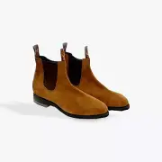 RM Williams Comfort Craftsmen Tobacco Suede Boots Brand New