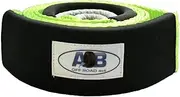Recovery Tow Strap 12000KG 3Mx75MM Equalizer Bridle Strap Tree Trunk Protector in Green