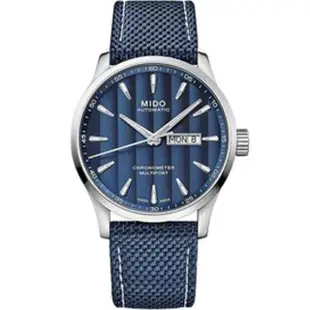 【MIDO 美度 官方授權】MULTIFORT 先鋒 CHRONOMETER 天文台機械錶 母親節(M0384311704100)