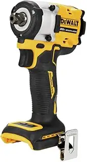 [DEWALT] ATOMIC 20V MAX* 1/2 in. Cordless Impact Wrench with Detent Pin Anvil (Tool Only) (DCF922B)