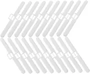 TINEASUR 20Pcs Vertical Blind Holders Durable Blind Fixers for Easy Installation for Home Office Hotel Study Replacement Accessories