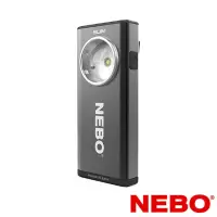 在飛比找momo購物網優惠-【NEBO】Slim超薄型充電可調光LED燈-黑-吊卡版(N