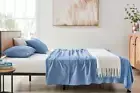 Ovela Ultra Soft Washed Microfibre Sheet Set (Infinity Blue), Bed Sheets, Bed &